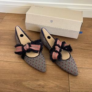 NEW Rothy’s Mary Jane Coral Dot - Pointed Mary Janes Retired NIB - Womens 9